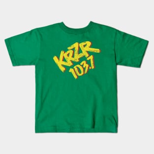 KRZR 103.7 Hard Rock and Metal Kids T-Shirt